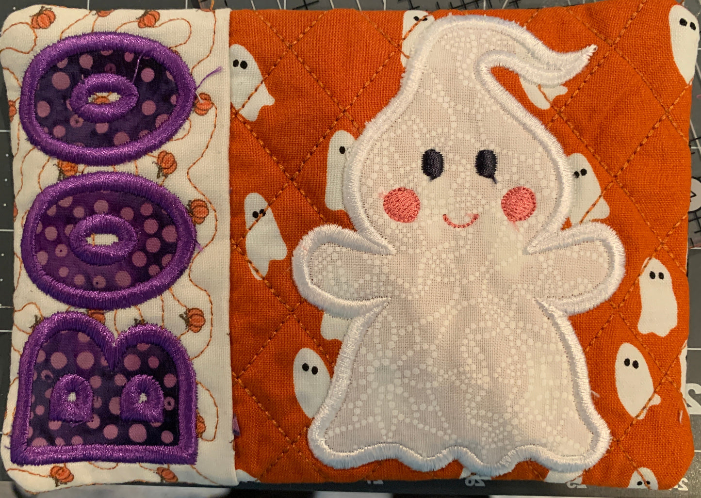 Halloween Quilted Coasters - "Mug Rugs"