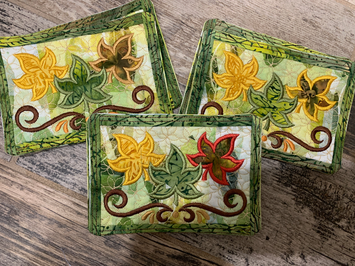 Autumn Warmth - Fall Bundle - Quilted Mug Rugs