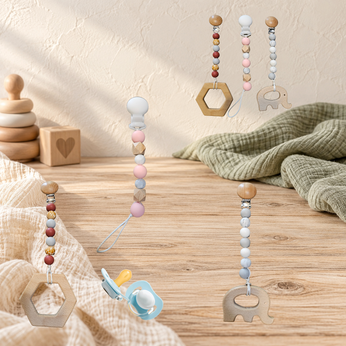 Pacifier/Teether Clip