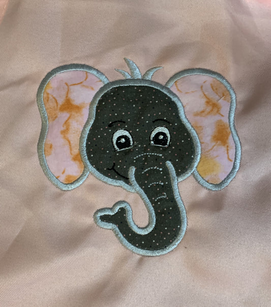 Forgetful Elephant - Applique