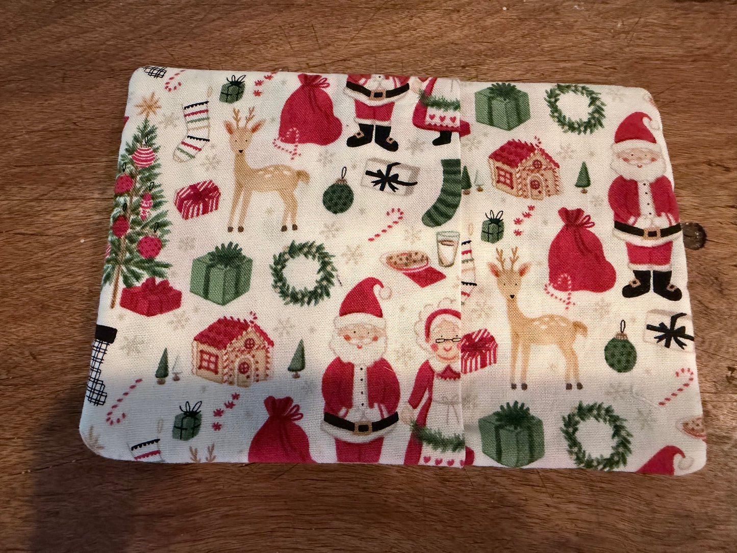 Gingerbread Twins - Christmas Quilted Mug Rug