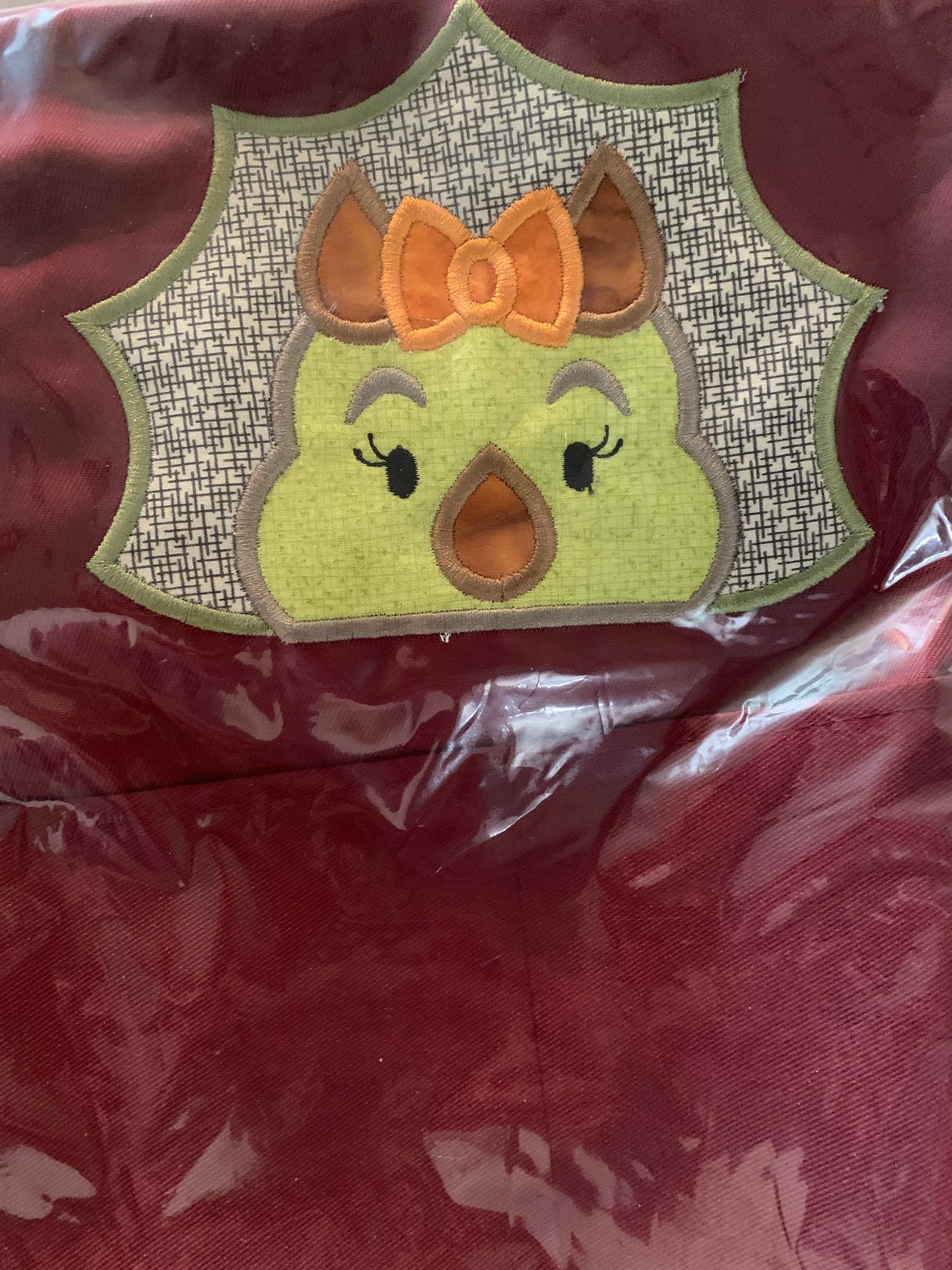 Dinosaur or Dinosaur with Bow Apron
