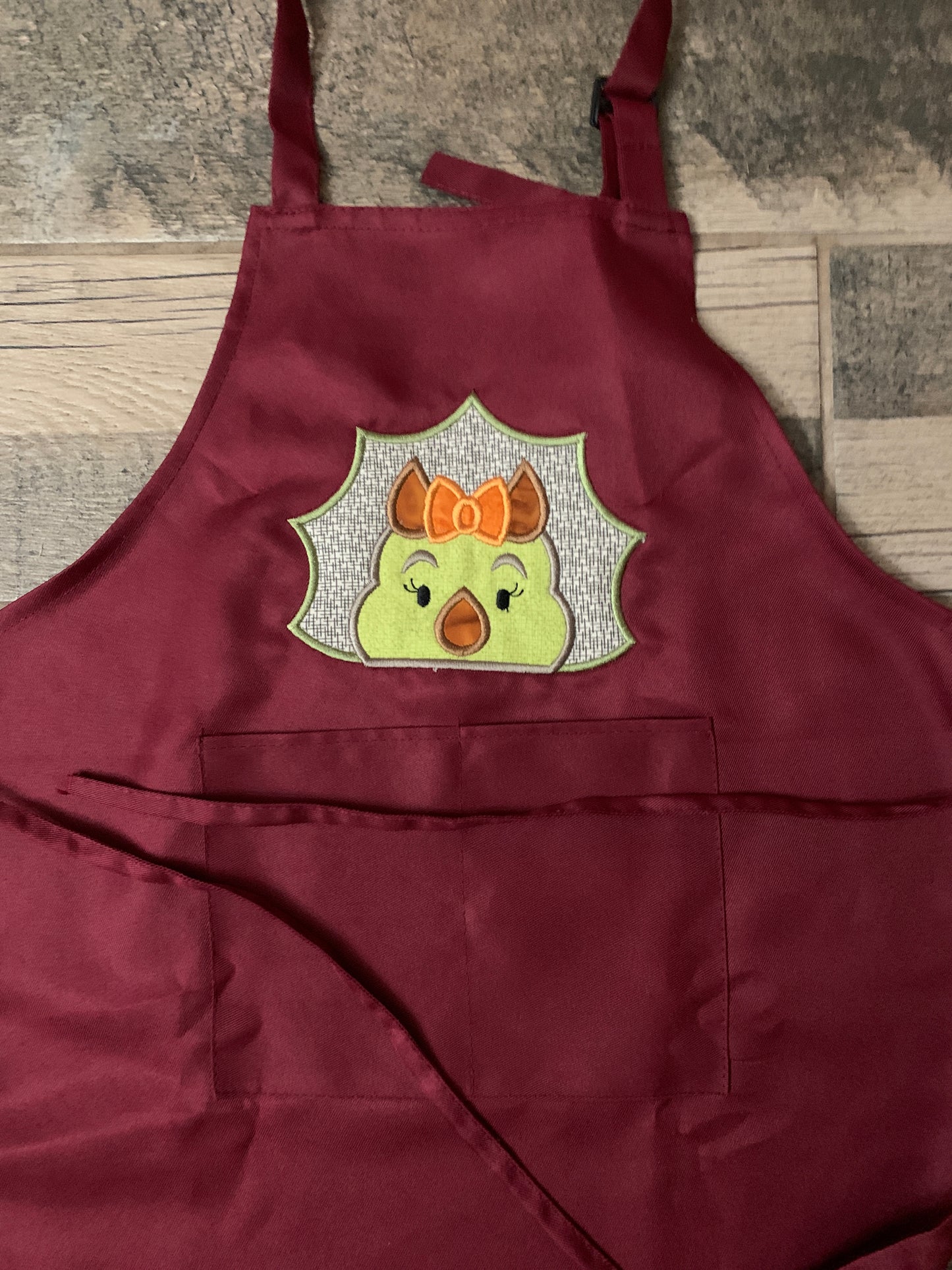 Triceratops - Girl - Applique