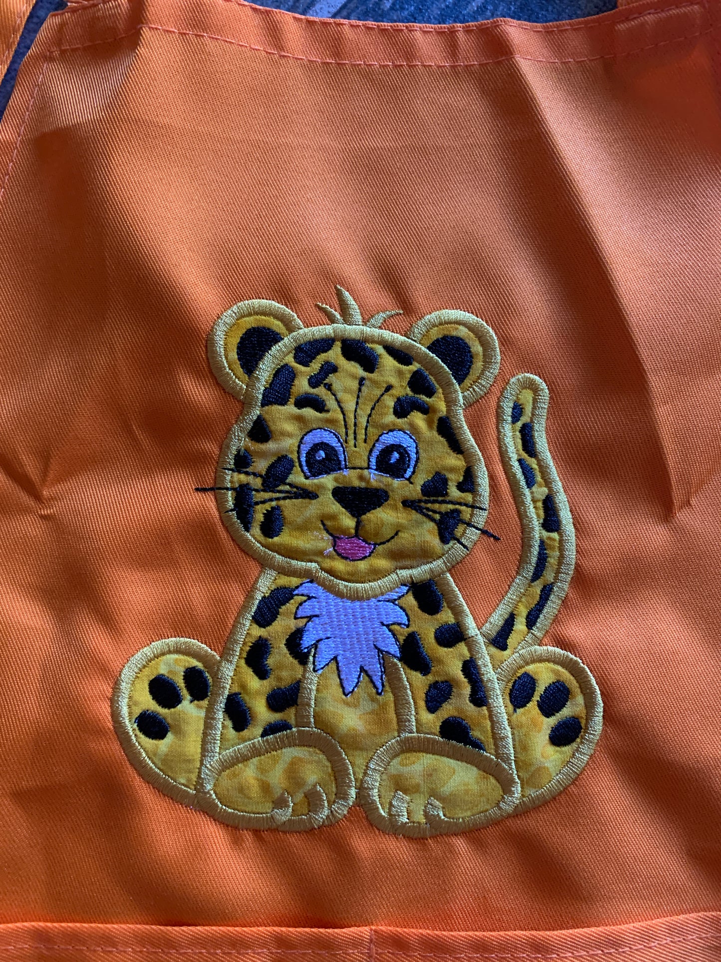 Tame Tiger Apron - Applique