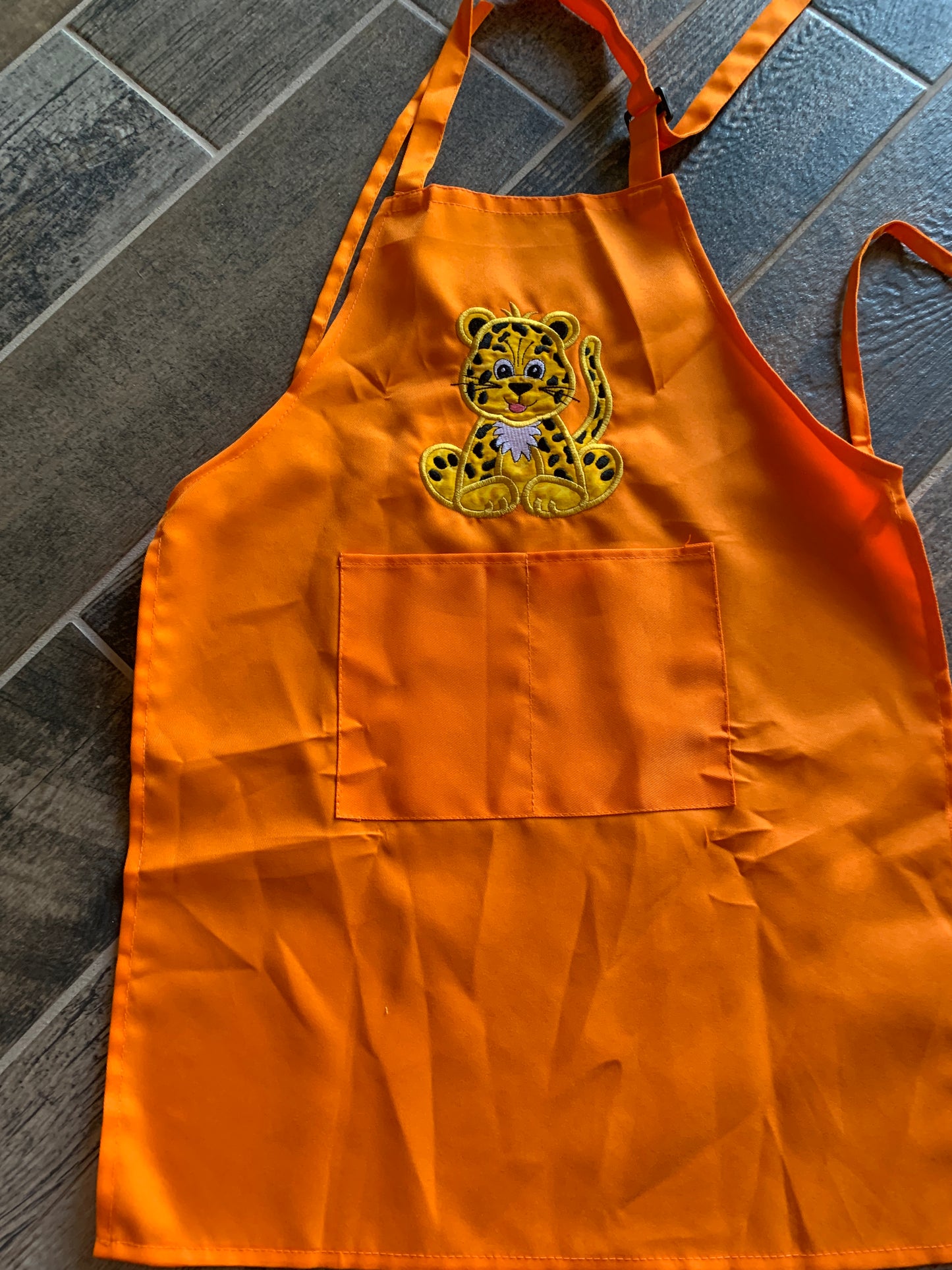 Tame Tiger Apron - Applique