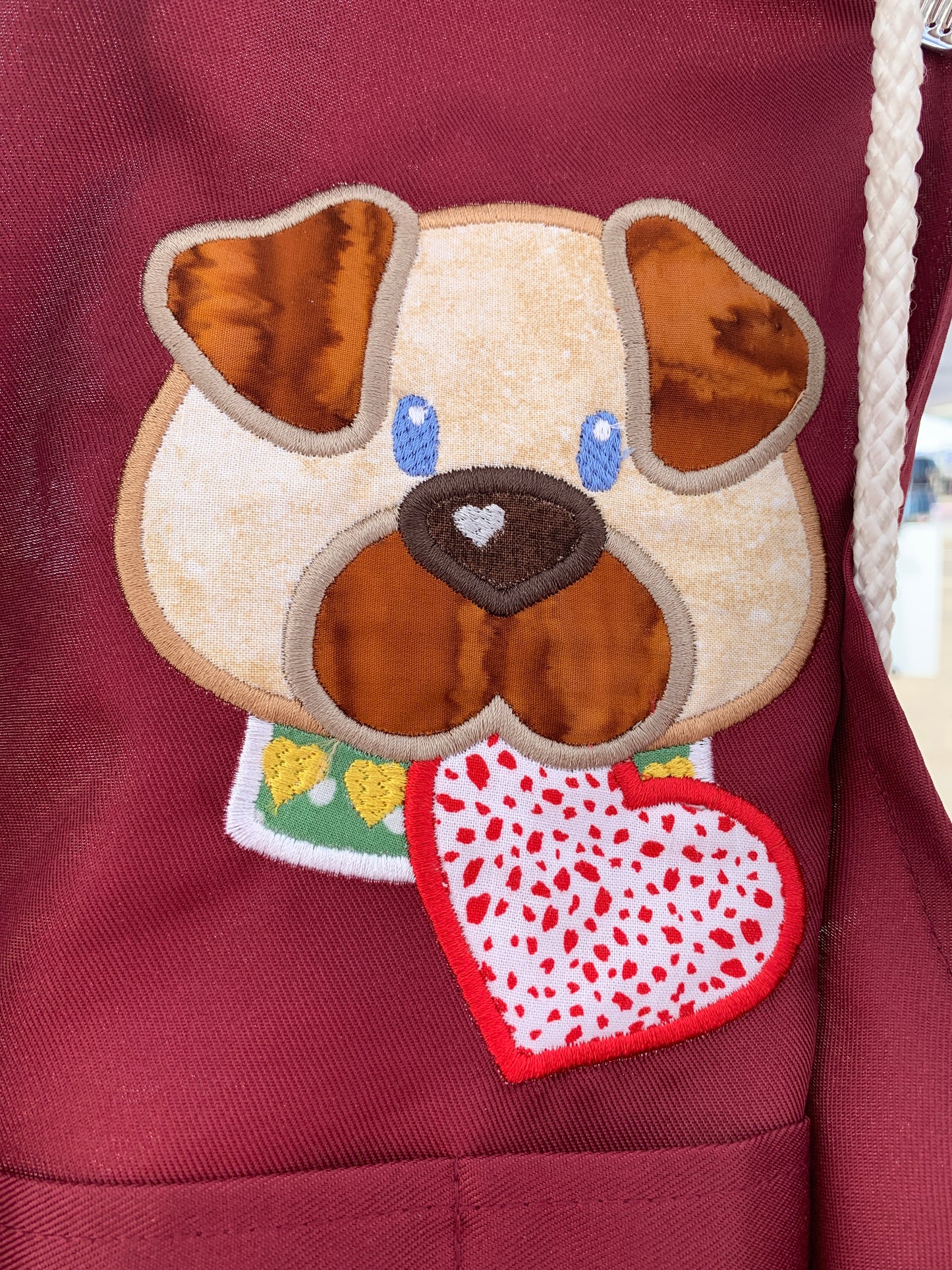 Puppy Love Apron - Applique