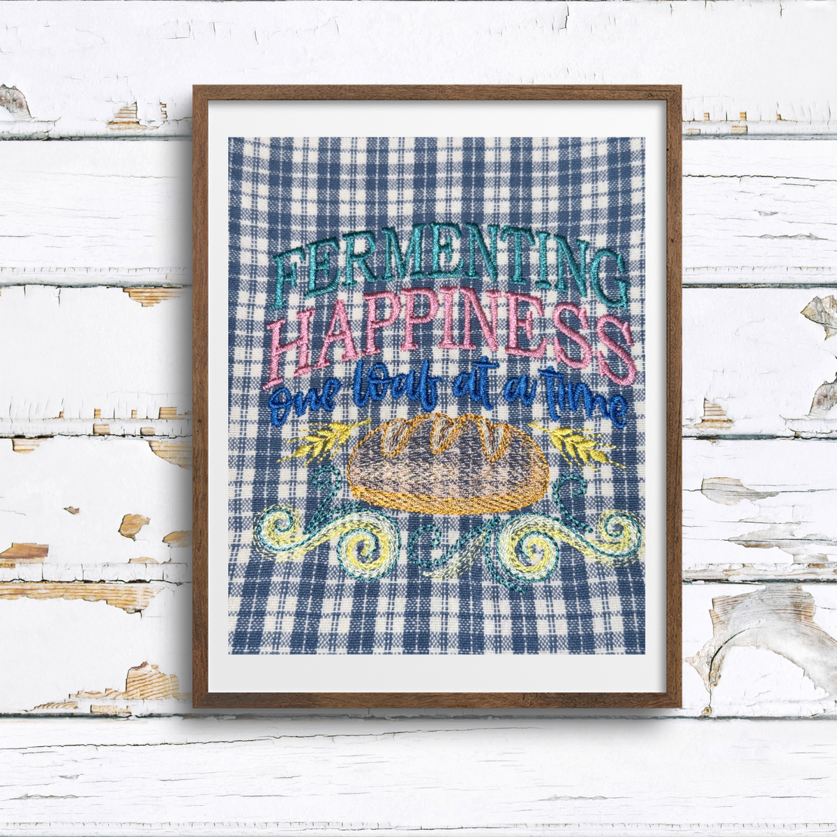 Sourdough Baking | Embroidered Kitchen Towels