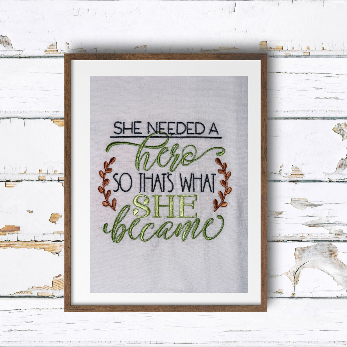 Inspirational Flour Sack Kitchen Towels | Embroidered Sayings