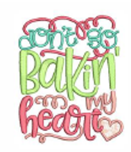 Budding Bakers - Don't Go Baking My Heart